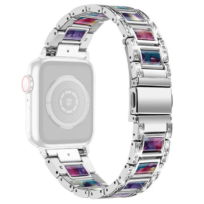 Rigtigt pænt Universal Apple Metal og Rhinsten Rem - Flerfarvet#serie_9