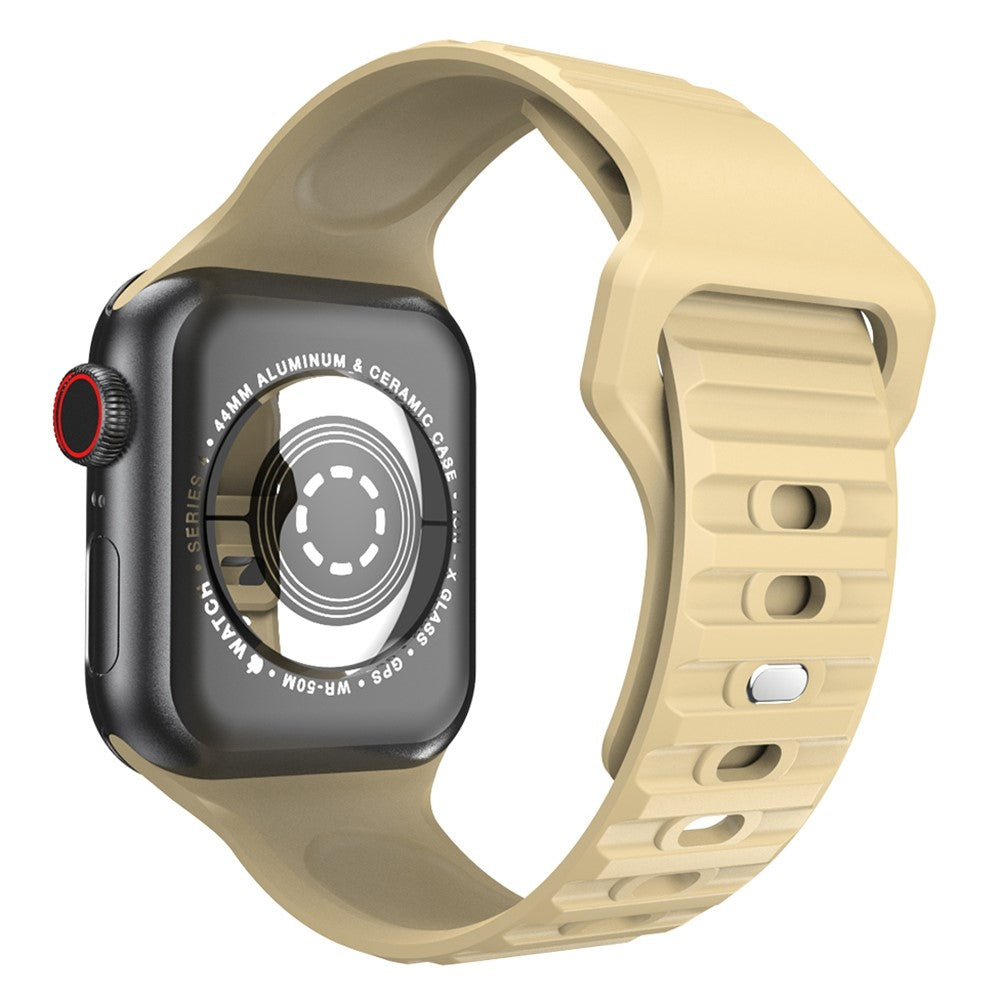 Helt vildt fantastisk Universal Apple Silikone Rem - Gul#serie_6