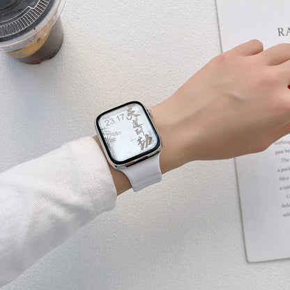 Vildt holdbart Universal Apple Silikone Urrem - Grøn#serie_9