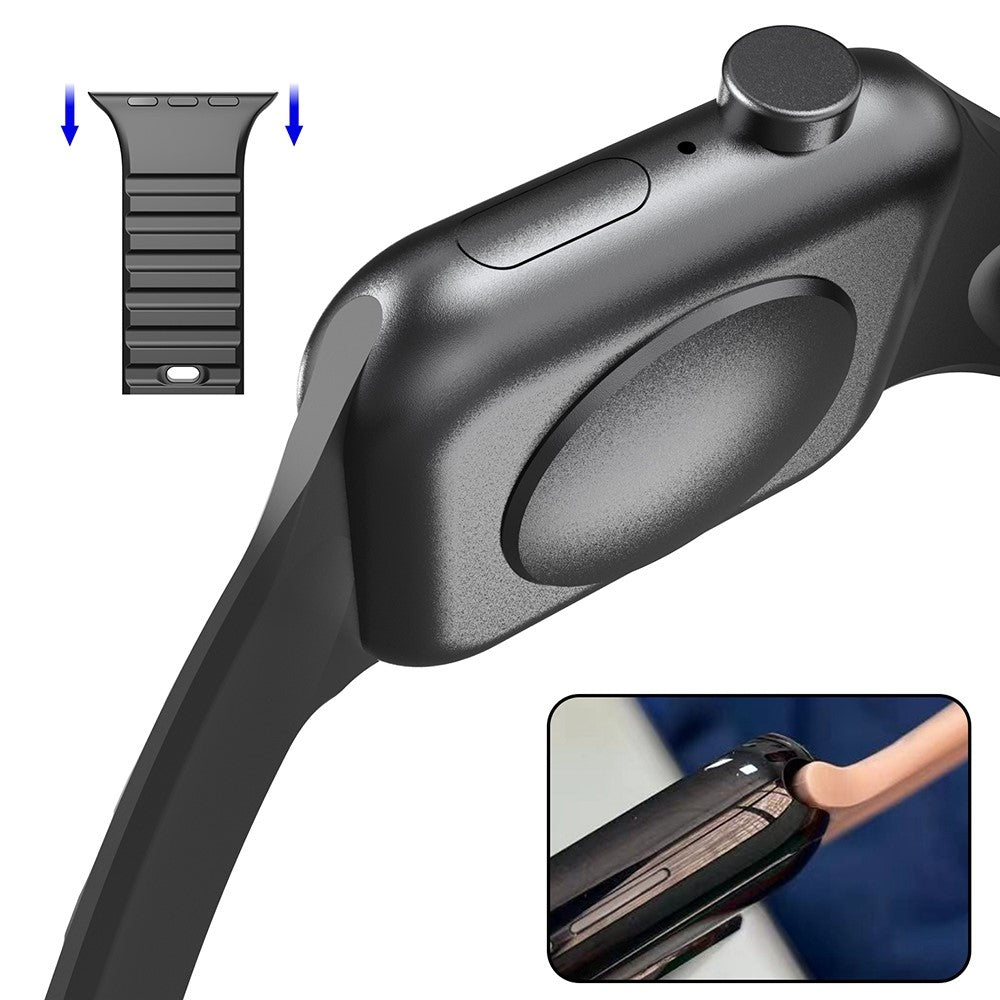 Vildt holdbart Universal Apple Silikone Urrem - Grøn#serie_9