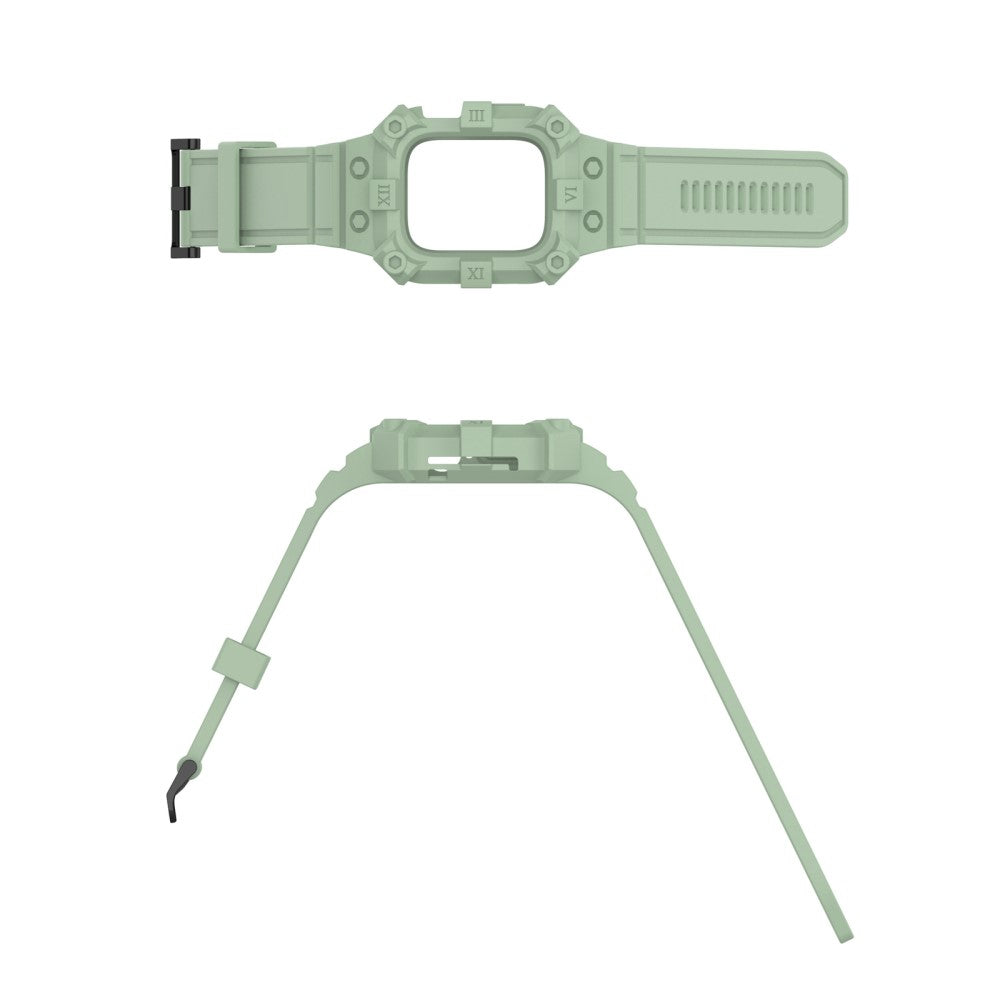 Vildt kønt Universal Apple Silikone Rem - Grøn#serie_3