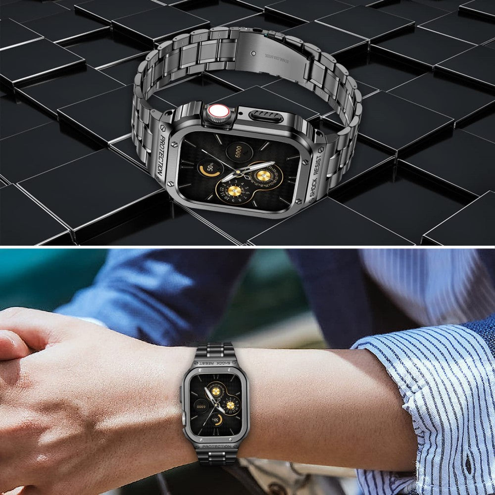 Supercool Metal Universal Rem passer til Apple Smartwatch - Sølv#serie_1