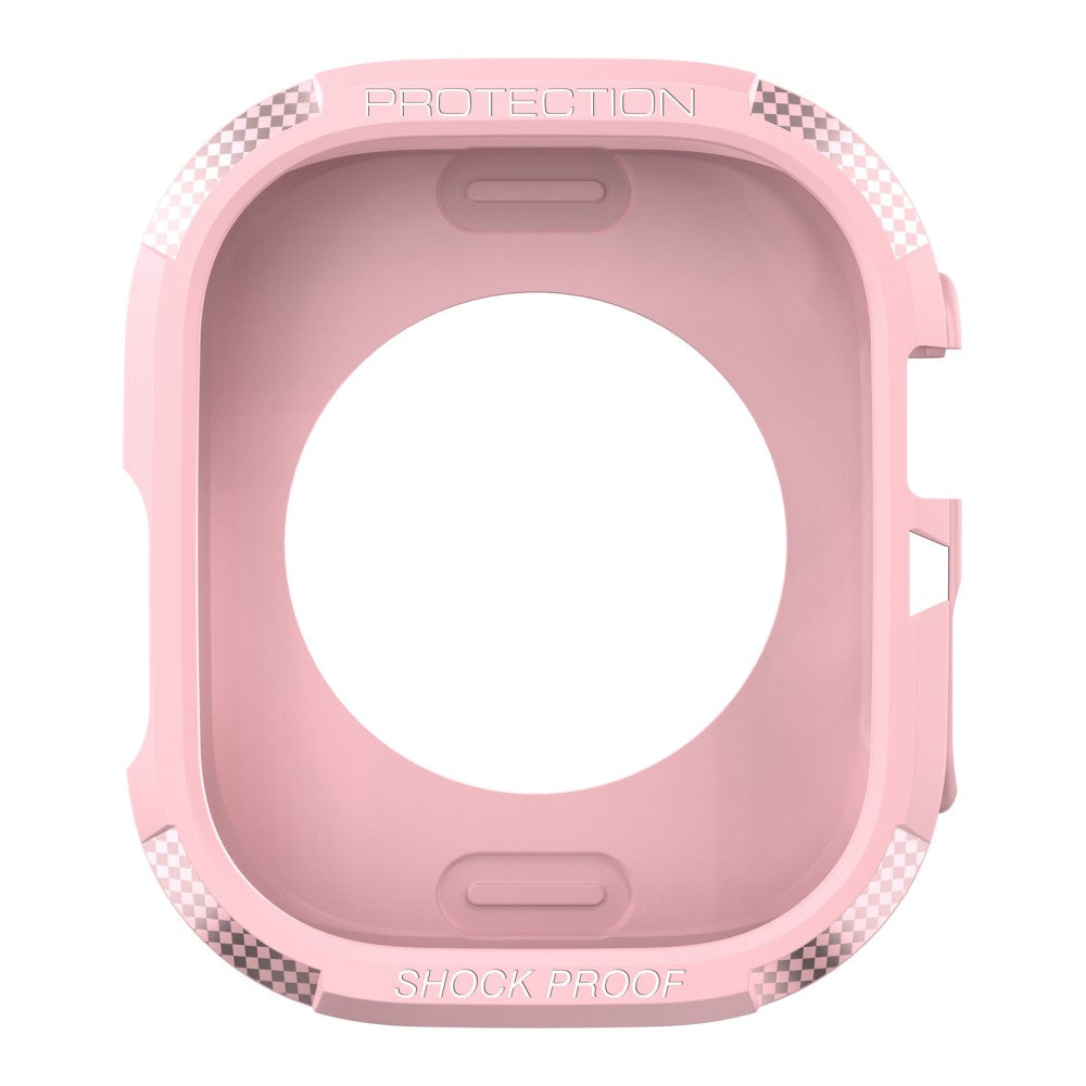 Apple Watch Series 8 (41mm) Beskyttende Silikone Bumper  - Pink#serie_5