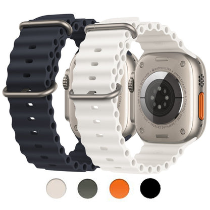 Super sejt Universal Apple Silikone Rem - Orange#serie_8
