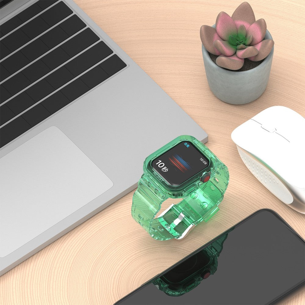 Mega pænt Universal Apple Silikone Rem - Grøn#serie_7