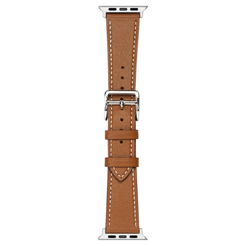 Helt vildt elegant Universal Apple Kunstlæder Rem - Brun#serie_2