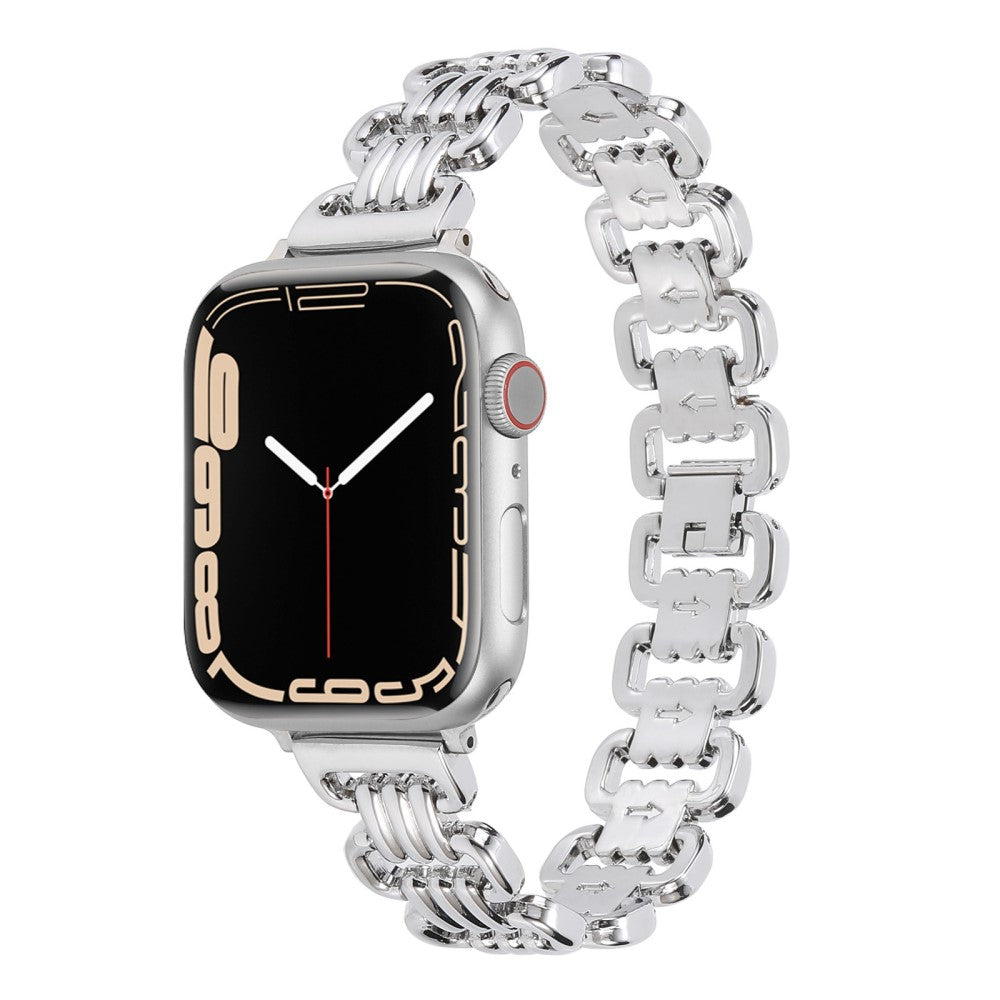 Meget fed Universal Apple Metal Rem - Sølv#serie_5