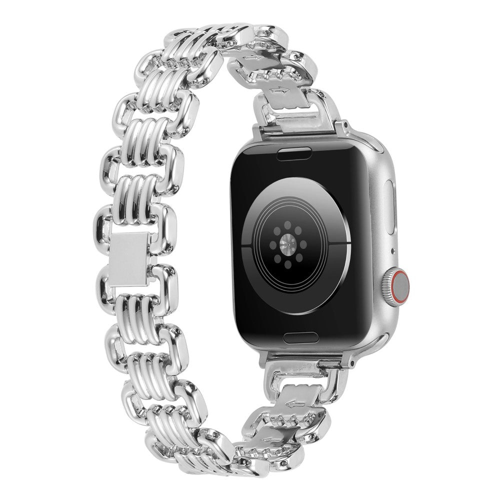 Meget fed Universal Apple Metal Rem - Sølv#serie_5