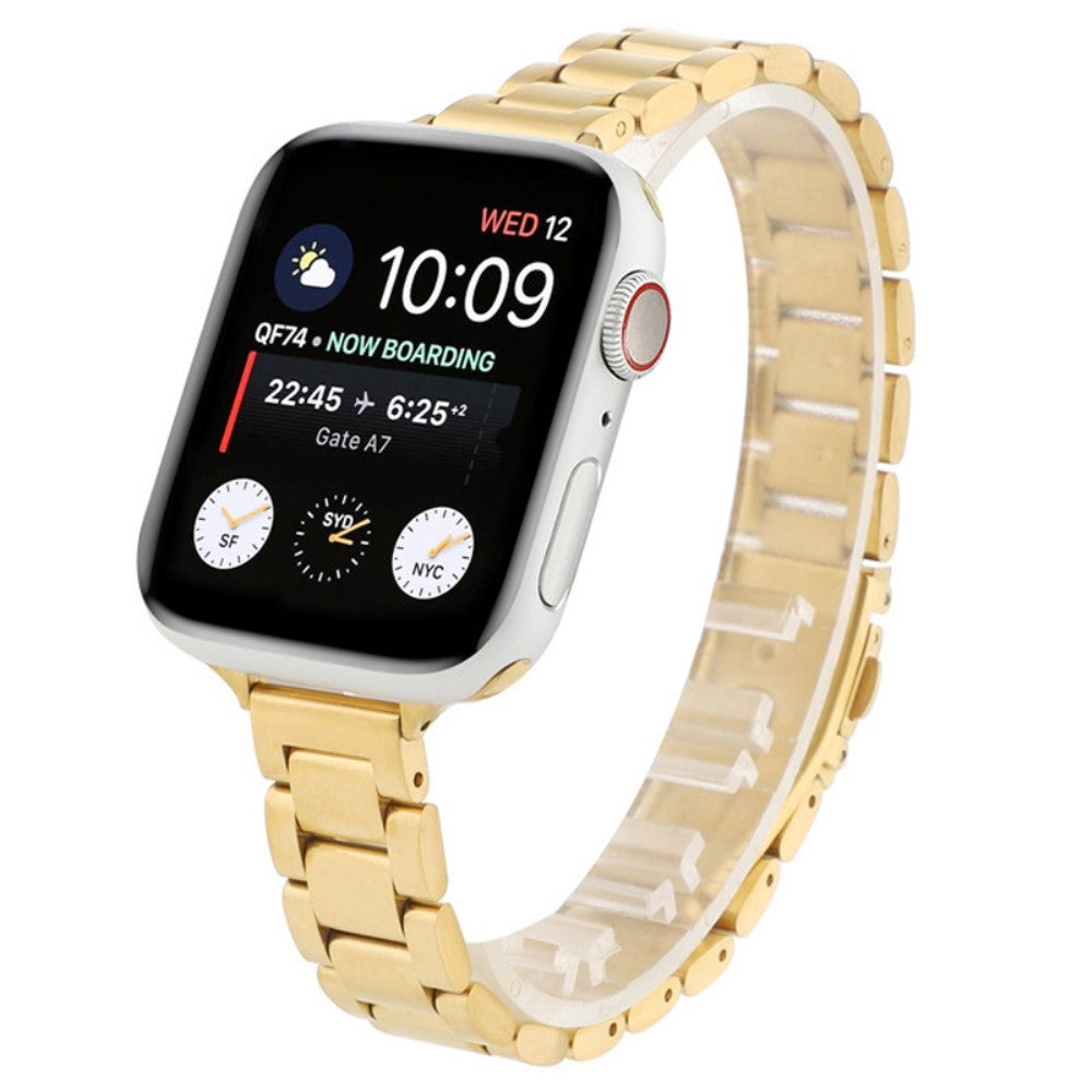 Mega godt Universal Apple Metal Rem - Guld#serie_2
