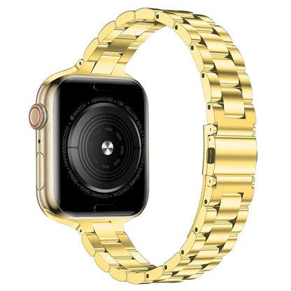 Komfortabel Universal Apple Metal Rem - Guld#serie_2