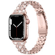 Auffallend schön Universell Apple Metall und Strass armband
