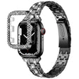 Joli sangle Universel Apple en métal et strass