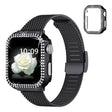 Apple Watch Series 8 (45mm) / Apple Watch Series 7 45mm Metall, Plastik und Strass armband
