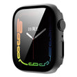 Coque de protection pour Apple Watch Series 8 (45mm) / Apple Watch Series 7 45mm avec protection d'écran en plastique et verre trempé.