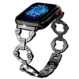 Absolut ordentlich Universell Apple Strass und Glas armband
