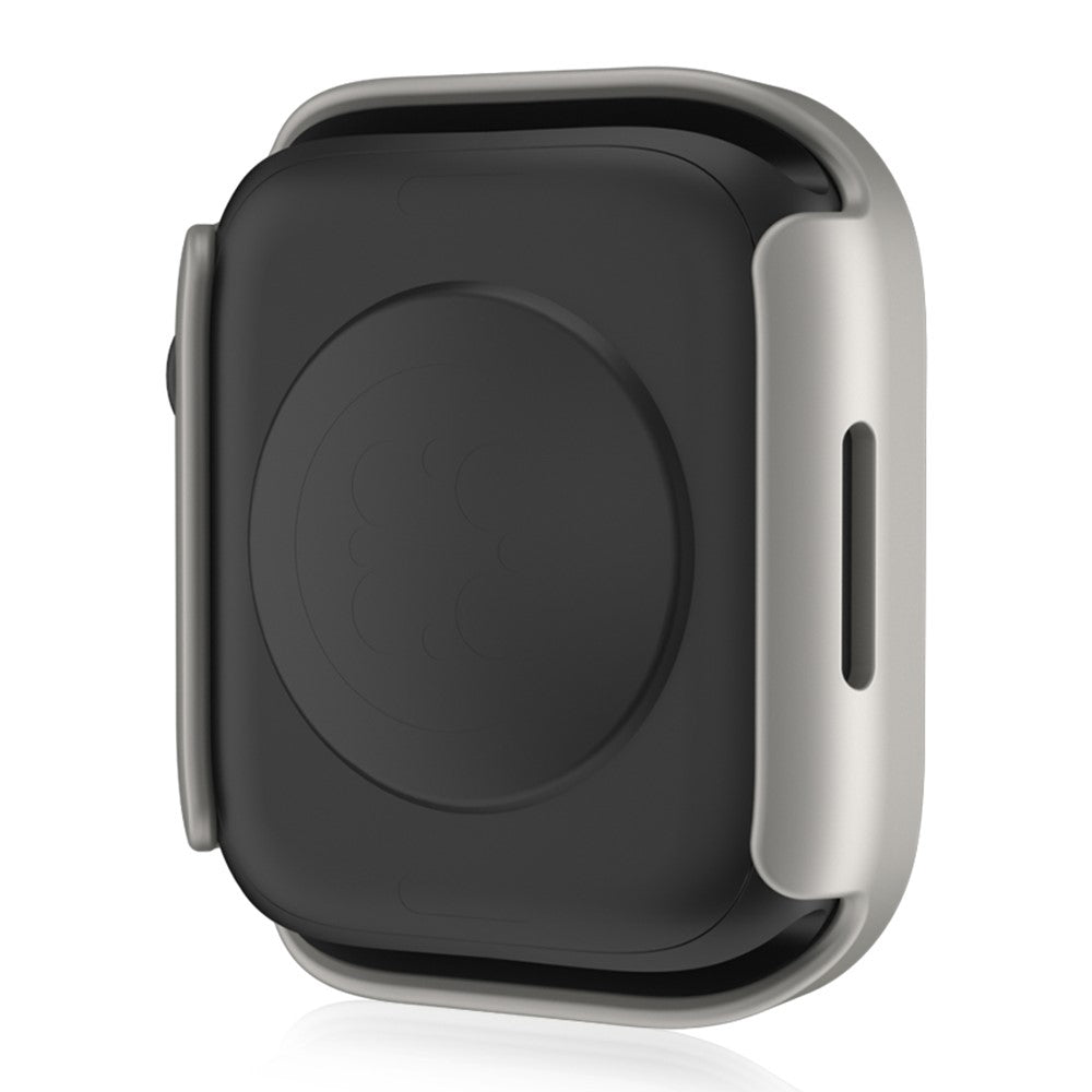 Mega Fed Apple Watch Series 8 (45mm) / Apple Watch Series 7 45mm Cover med Skærmbeskytter i Plastik og Hærdet Glas - Gennemsigtig#serie_9