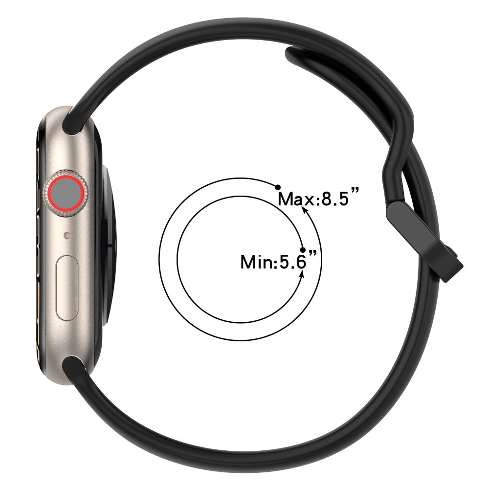 Meget hårdfør Universal Apple  Rem - Sølv#serie_2