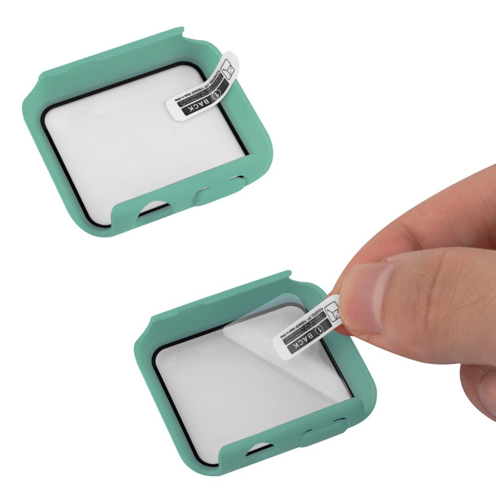 Meget Godt Universal Apple Cover med Skærmbeskytter i Plastik og Hærdet Glas - Grøn#serie_14
