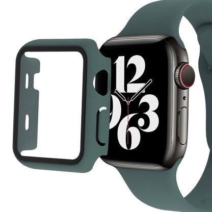 Meget Godt Universal Apple Cover med Skærmbeskytter i Plastik og Hærdet Glas - Grøn#serie_2