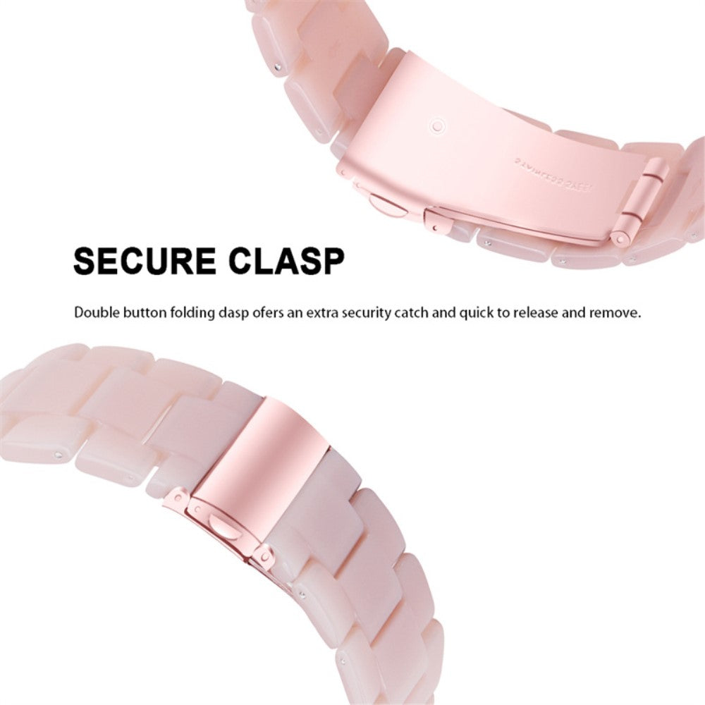 Apple Watch Series 1-3 42mm Metal Rem med Cover - Pink#serie_13