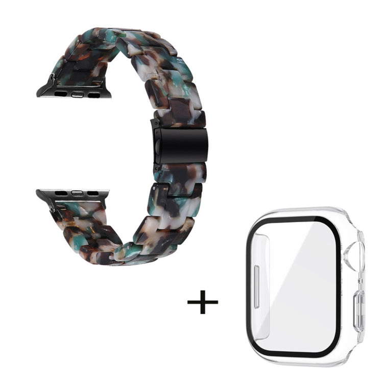 Apple Watch Series 1-3 42mm Metal Rem med Cover - Flerfarvet#serie_24