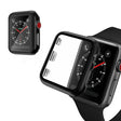 Alla Moda Apple Watch Series 1-3 42mm Cover con Protezione schermo in Vetro