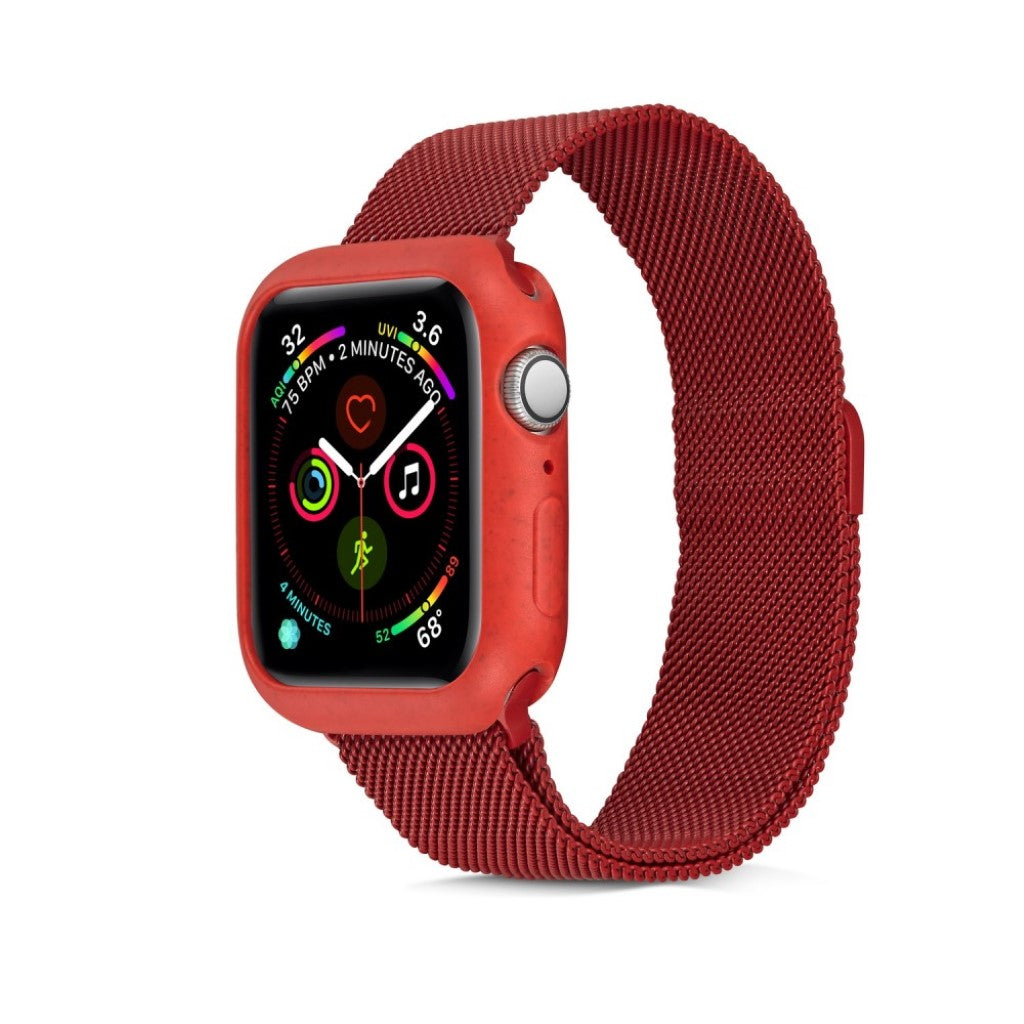 Vildt Flot Apple Watch Series 1-3 42mm Silikone Cover - Rød#serie_2