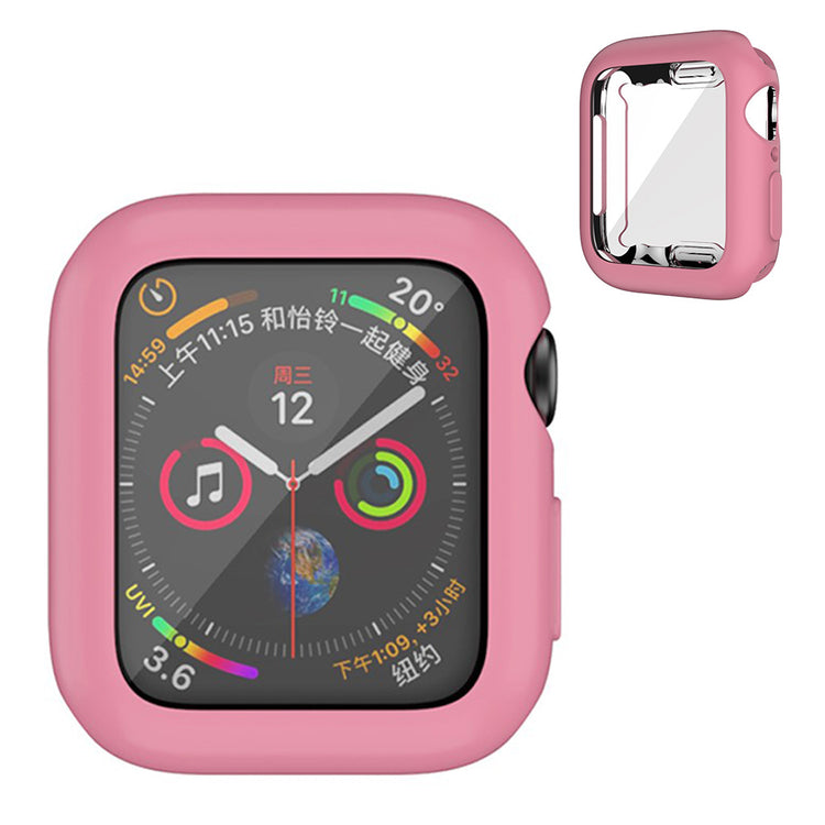 Mega Godt Apple Watch Series 1-3 42mm Silikone Cover - Pink#serie_1