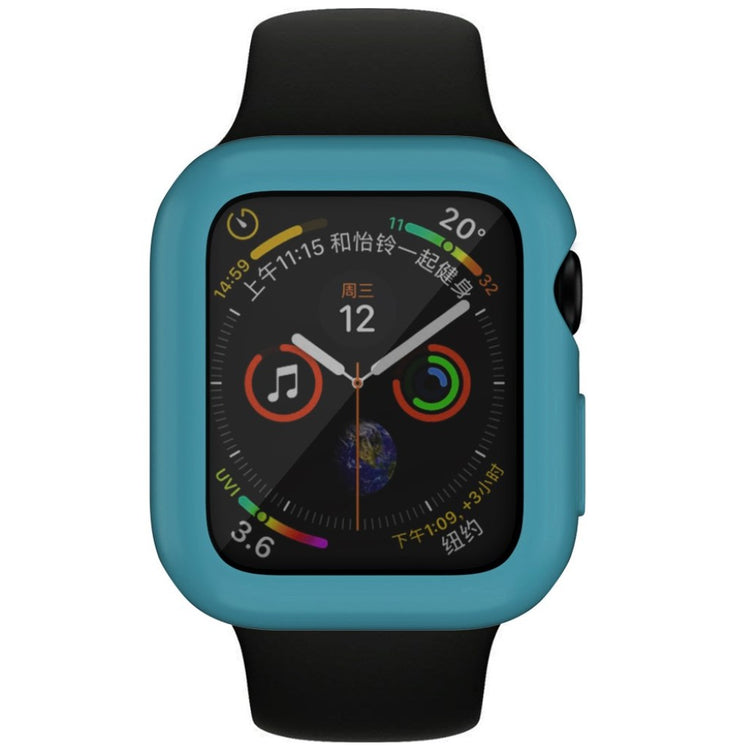 Mega Godt Apple Watch Series 1-3 42mm Silikone Cover - Blå#serie_2