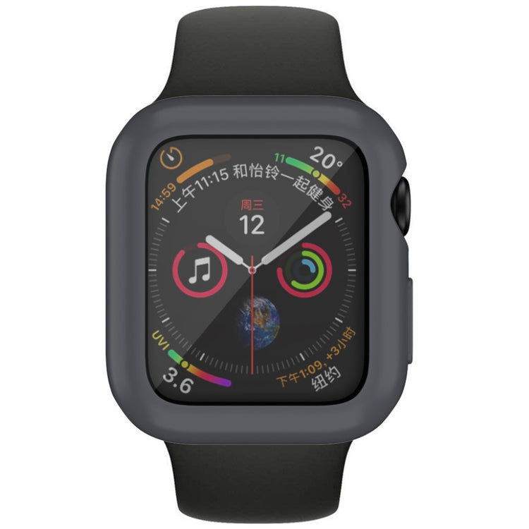 Mega Godt Apple Watch Series 1-3 42mm Silikone Cover - Sølv#serie_6