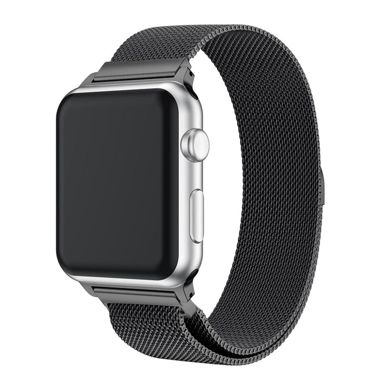 Komfortabel Apple Watch Series 1-3 38mm Metal Rem - Sort#serie_1