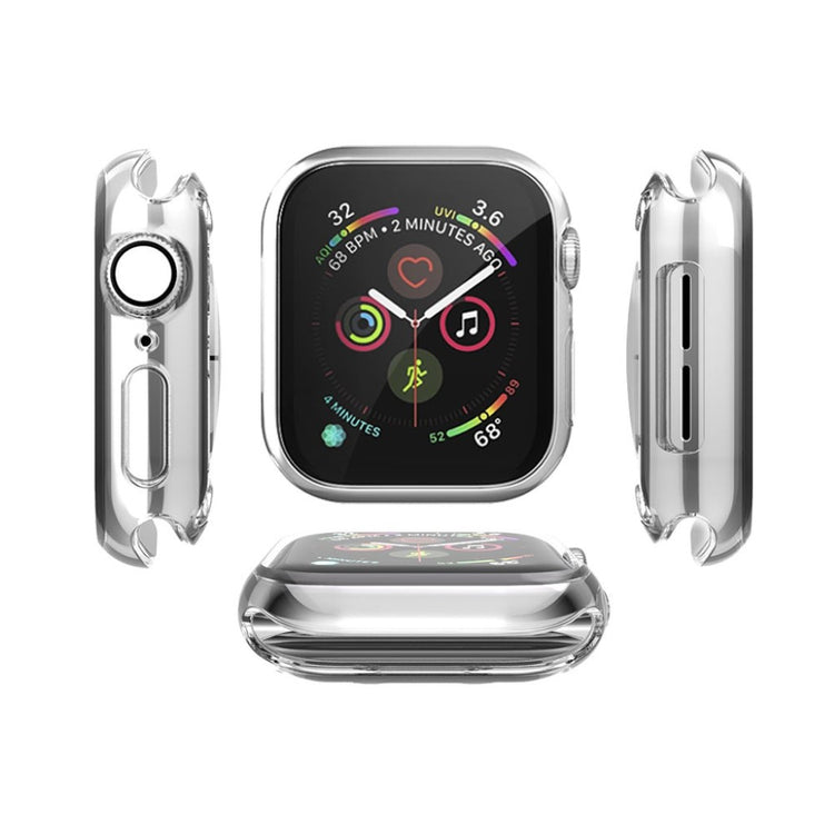 Apple Watch Series 1-3 38mm Gennemsigtig Silikone Bumper  - Gennemsigtig#serie_1