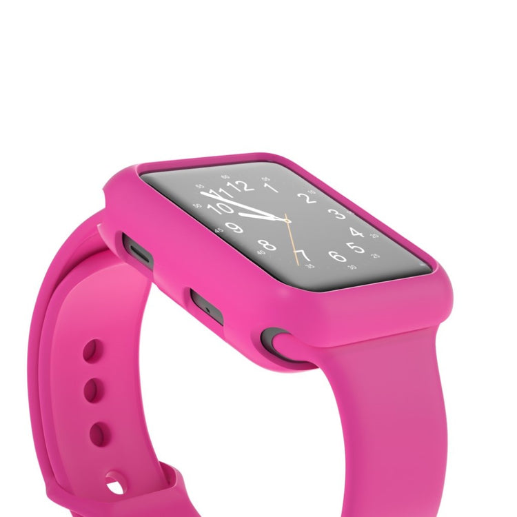 Vildt Fed Apple Watch Series 1-3 38mm Silikone Cover - Pink#serie_8