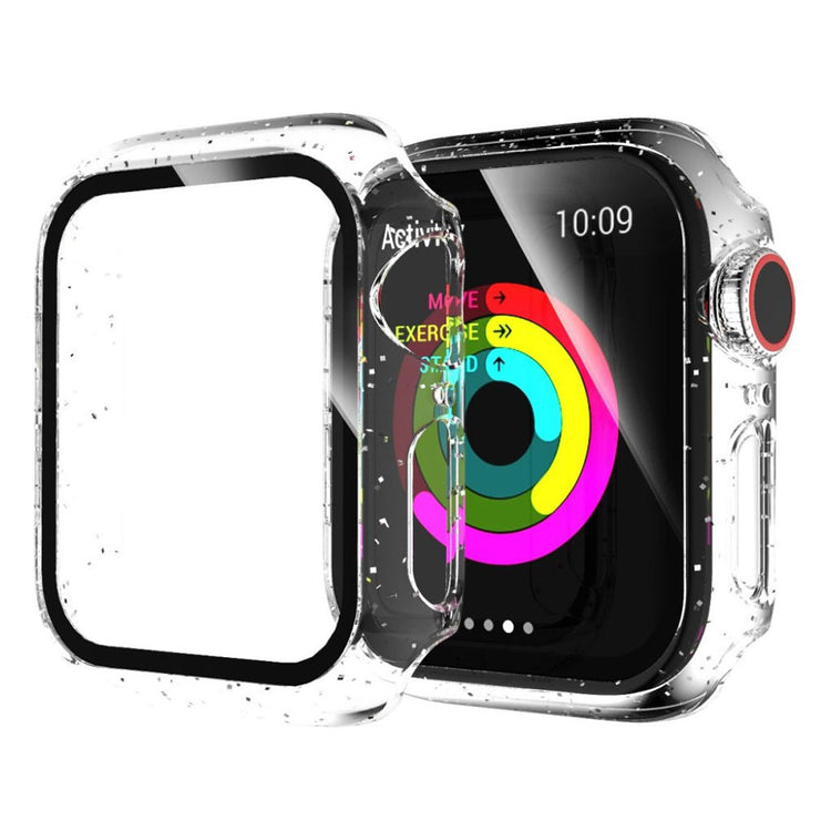 Super Pænt Apple Watch Series 1-3 38mm Plastik Cover - Sølv#serie_6