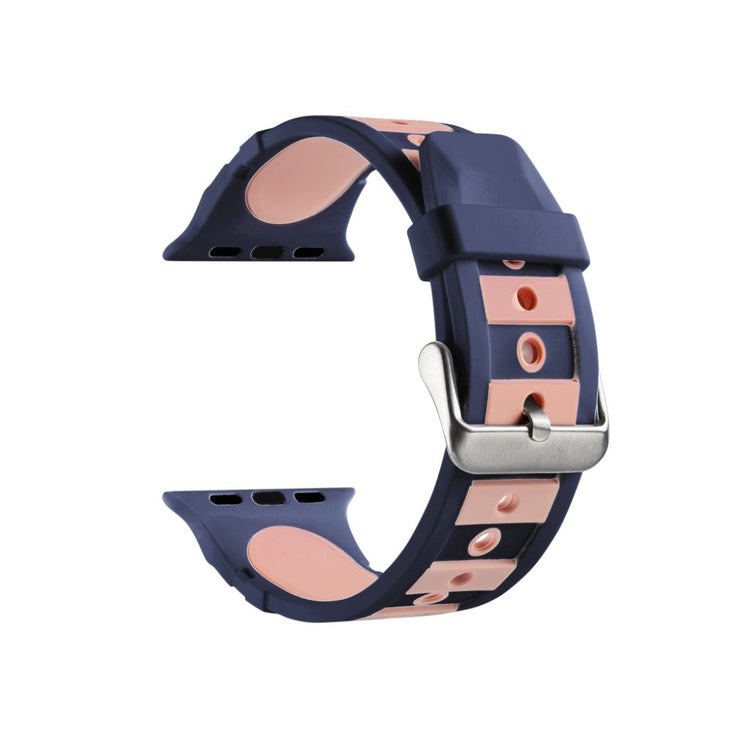 Superflot Apple Watch Series 4 40mm Silikone Rem - Flerfarvet#serie_5
