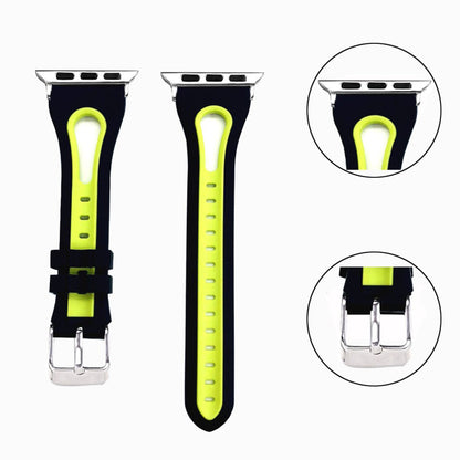 Stilren Apple Watch Series 4 44mm Silikone Rem - Flerfarvet#serie_1