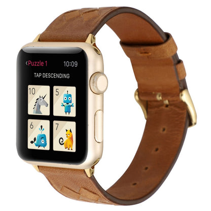 Vildt fantastisk Apple Watch Series 4 44mm Ægte læder Rem - Brun#serie_9