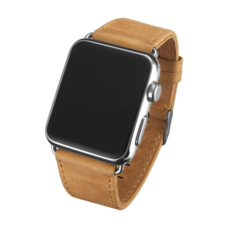 Vildt fantastisk Apple Watch Series 5 40mm Ægte læder Rem - Brun#serie_2