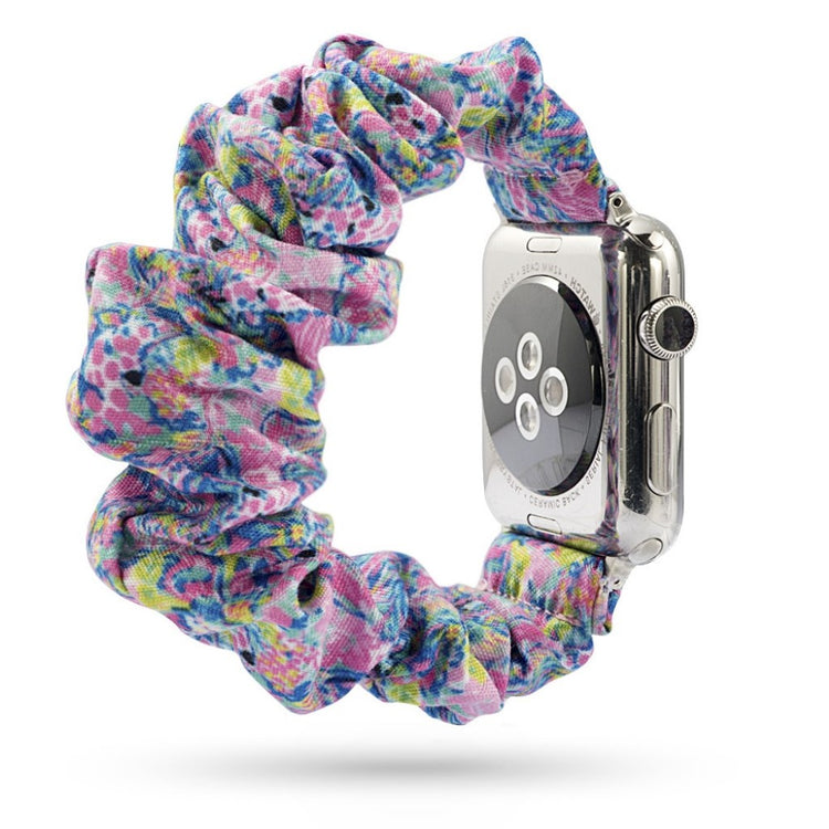 Super fed Apple Watch Series 5 40mm Nylon Rem - Flerfarvet#serie_24