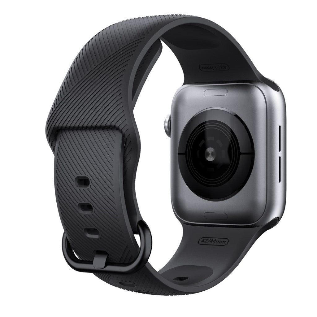 Helt vildt kønt Apple Watch Series 5 40mm Silikone Rem - Sort#serie_096