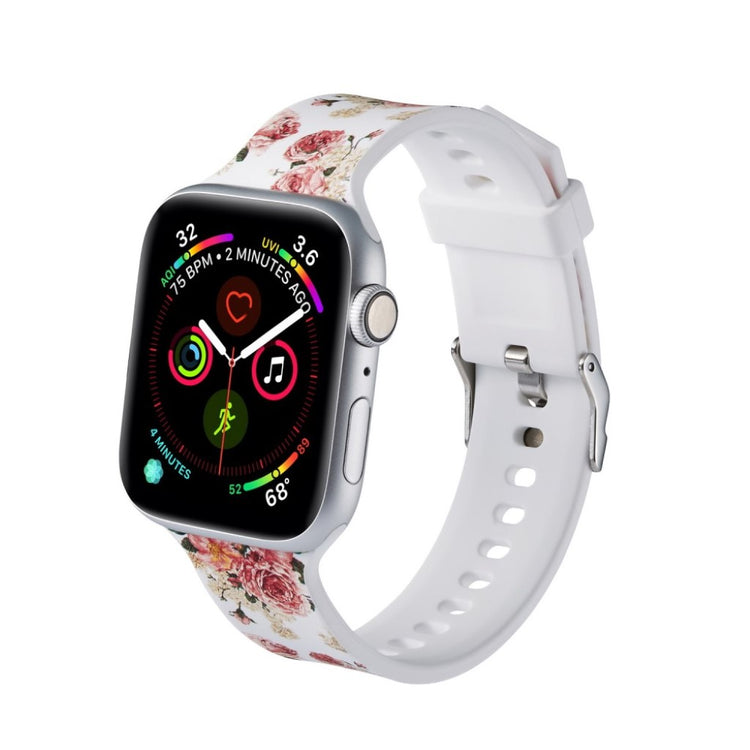 Super fantastisk Apple Watch Series 5 40mm Silikone Rem - Flerfarvet#serie_1