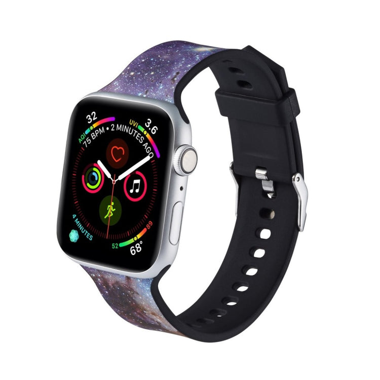 Super fantastisk Apple Watch Series 5 40mm Silikone Rem - Flerfarvet#serie_11