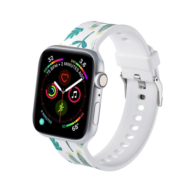 Super fantastisk Apple Watch Series 5 40mm Silikone Rem - Flerfarvet#serie_6