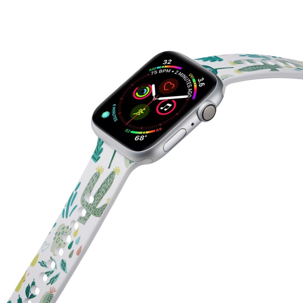 Super fantastisk Apple Watch Series 5 40mm Silikone Rem - Flerfarvet#serie_6