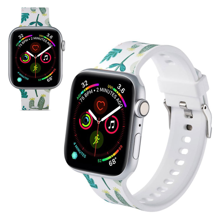 Super fantastisk Apple Watch Series 5 40mm Silikone Rem - Flerfarvet#serie_6