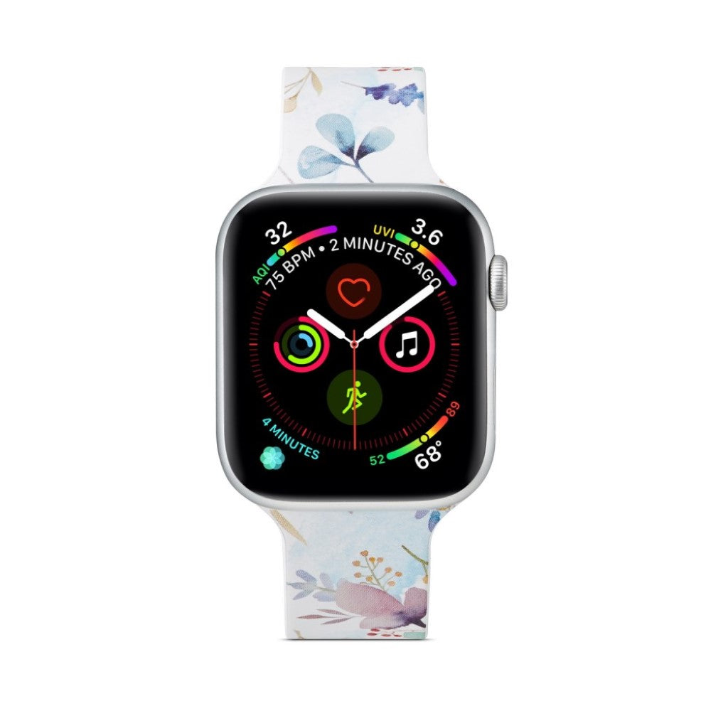 Super fantastisk Apple Watch Series 5 40mm Silikone Rem - Flerfarvet#serie_7