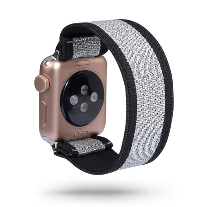 Vildt godt Universal Apple Nylon Rem - Sølv#serie_15