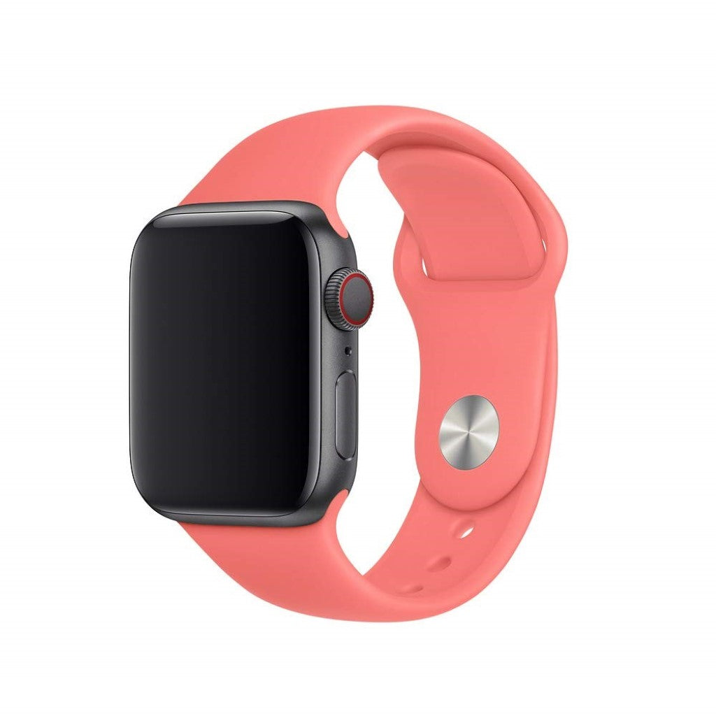  Apple Watch Series 5 44mm / Apple Watch 44mm Silikone Rem - Pink#serie_2