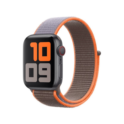 Fint Apple Watch Series 5 44mm Nylon Rem - Rød#serie_2