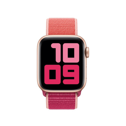Fint Apple Watch Series 5 44mm Nylon Rem - Pink#serie_4